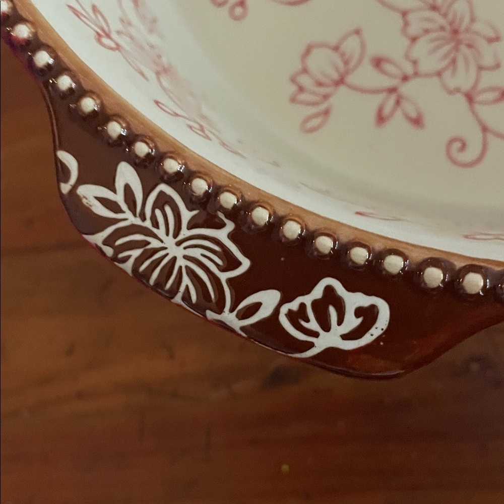 Vintage Temp-Tations Floral Lace Ovenware set - Picture 4 of 11